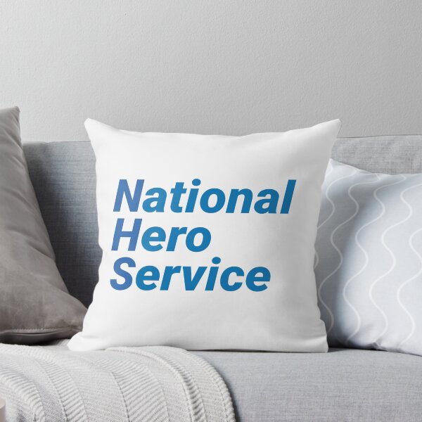 Item preview, National Hero Service - Blue designed and sold by Civil-Woke.