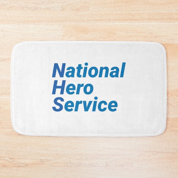 Item preview, National Hero Service - Blue designed and sold by Civil-Woke.
