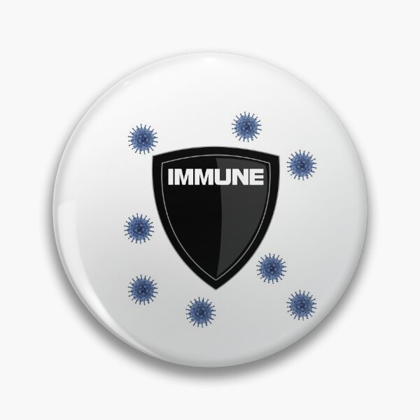 Item preview, Cured - Shield - Immunity designed and sold by NerdySherds.