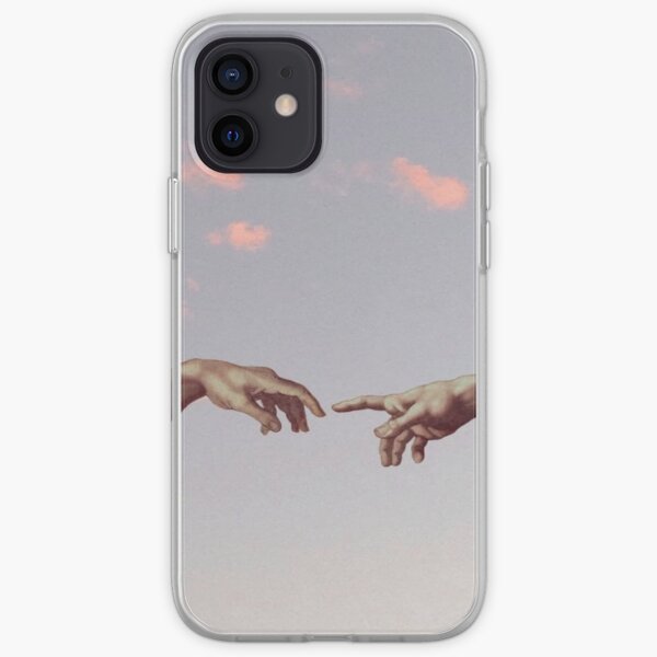 Michaelangelo The Creation of Adam (Detail) iPhone Soft Case