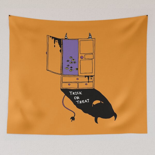 Item preview, Monster Closet- Orange designed and sold by CuriousEyeball.