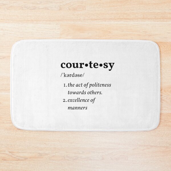 Item preview, Courtesy Dictionary Definition - Black designed and sold by ryanwfraser.