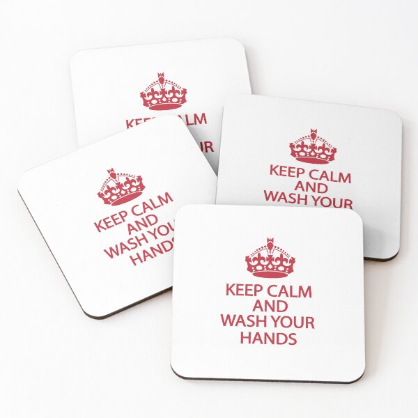 Item preview, Keep Calm and Wash Your Hands designed and sold by ArtofDissent.