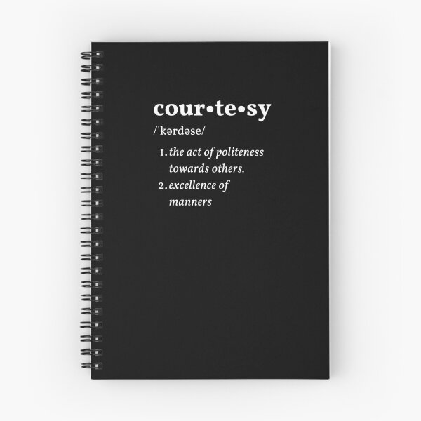 Item preview, Courtesy Dictionary Definition - White designed and sold by ryanwfraser.