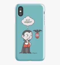 Vegan Vampire iPhone Case