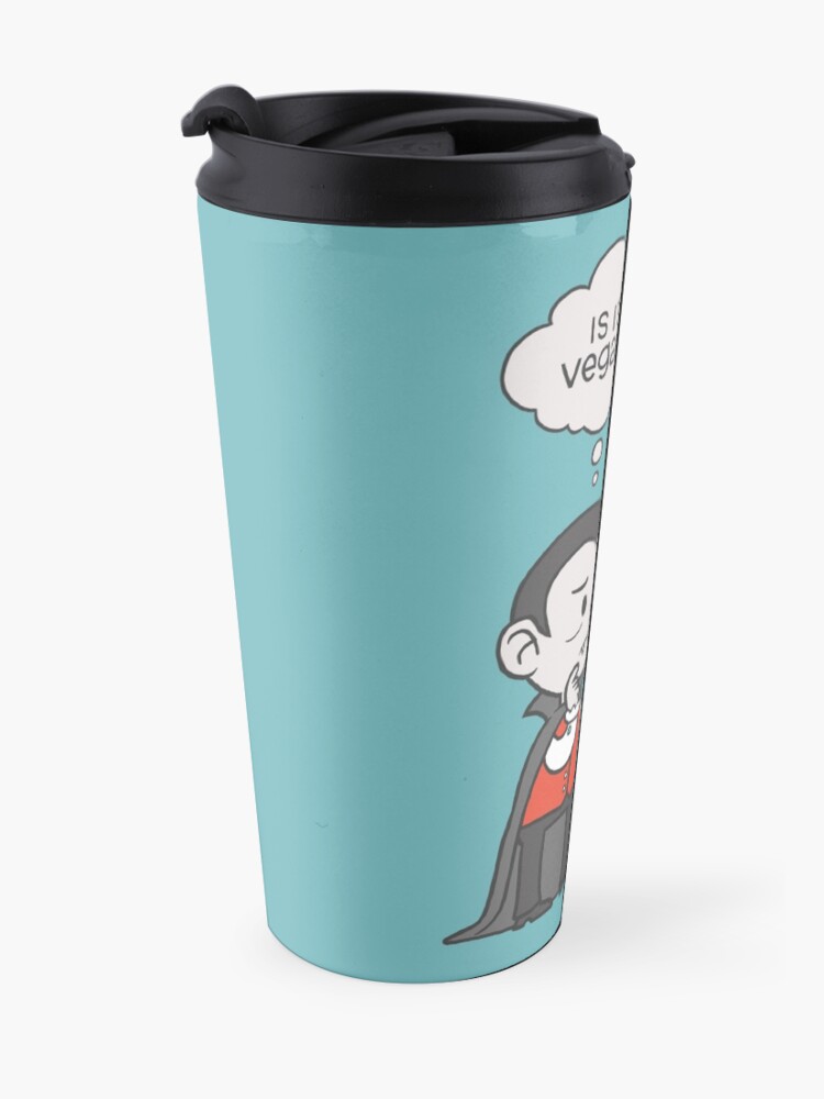 Alternate view of Vegan Vampire Travel Mug