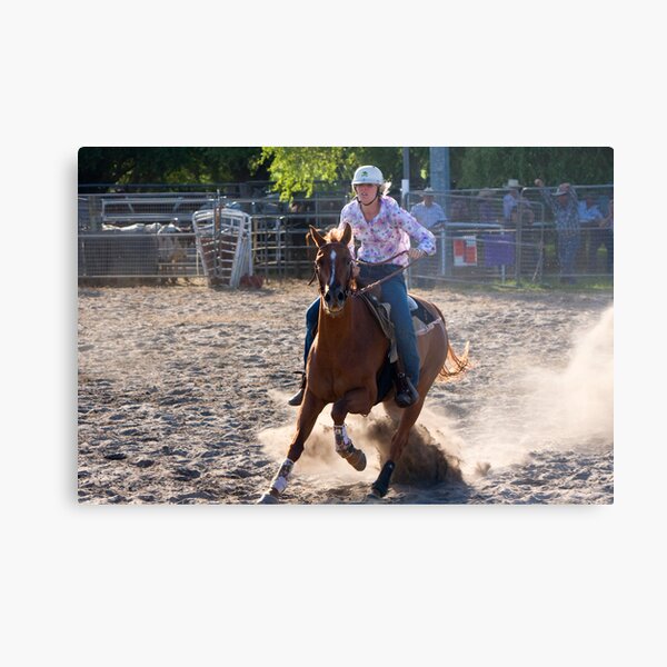 Moruya Rodeo New Years Day 2012 Metal Print
