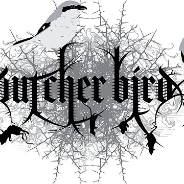 Artwork thumbnail, Loggerhead Shrike by BRDR MRCH