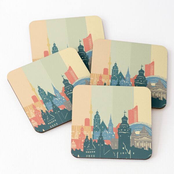Item preview, leipzig skyline designed and sold by BekimART2.
