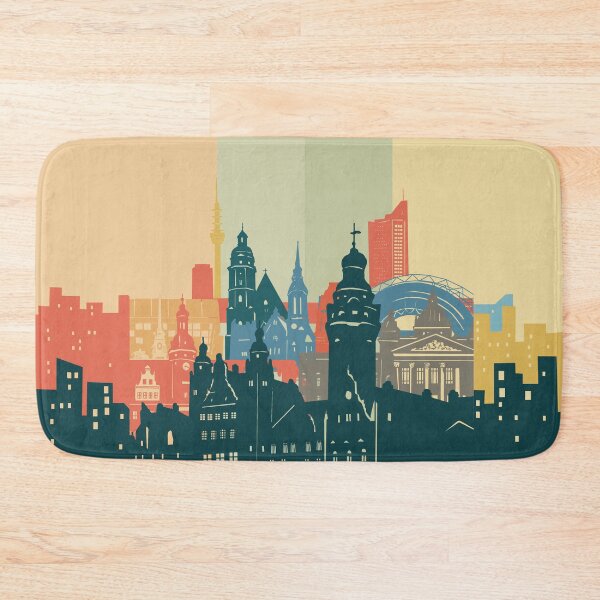 Item preview, leipzig skyline designed and sold by BekimART2.