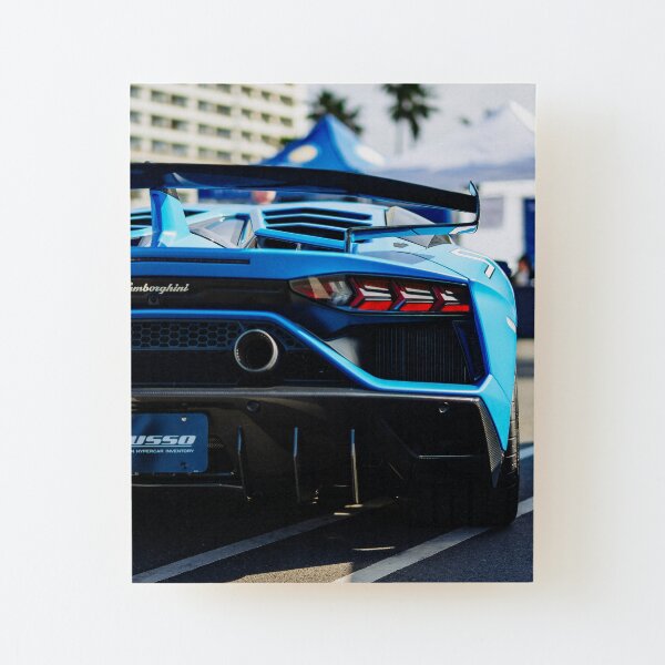 Edgy Wood Mounted Print
