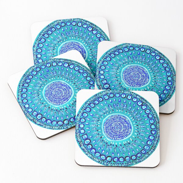 Item preview, Blue mandala designed and sold by Paulina Niemczyk.