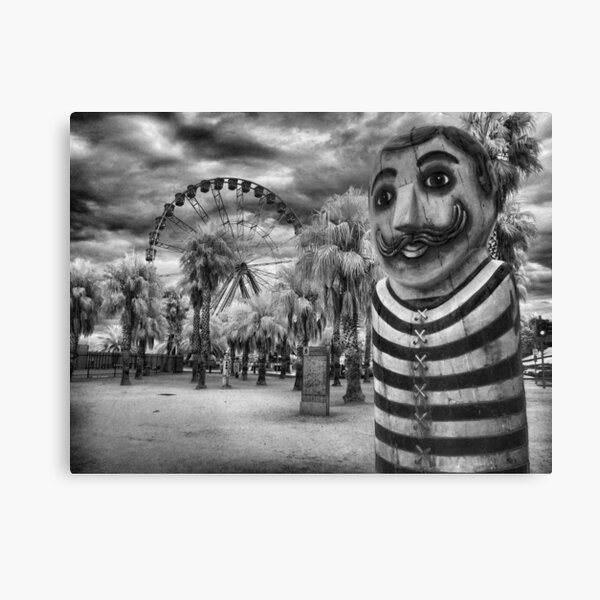 Bollards - that's what I say! Canvas Print