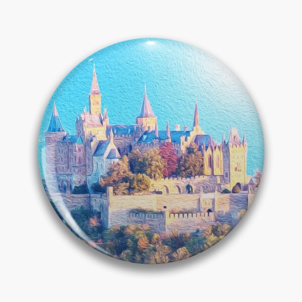Item preview, Hermoso Castillo Hohenzollern Alemania Pintura designed and sold by tsuttles.