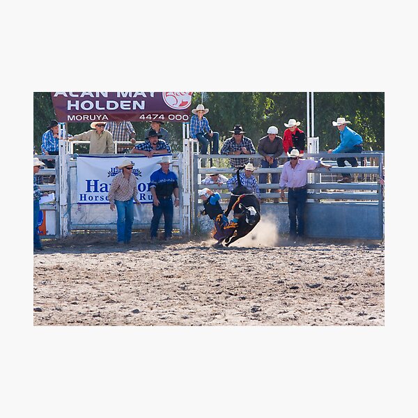 Moruya Rodeo New Years Day 2012 Photographic Print