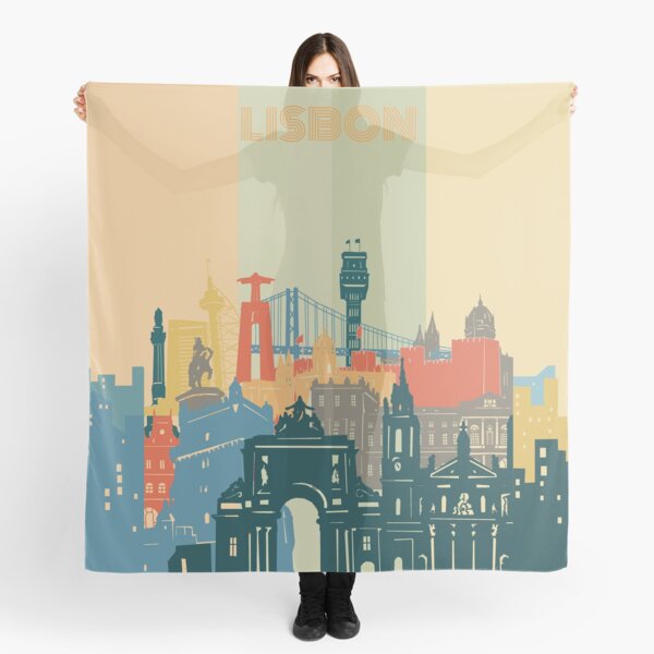 Item preview, lisbon skyline designed and sold by BekimART2.