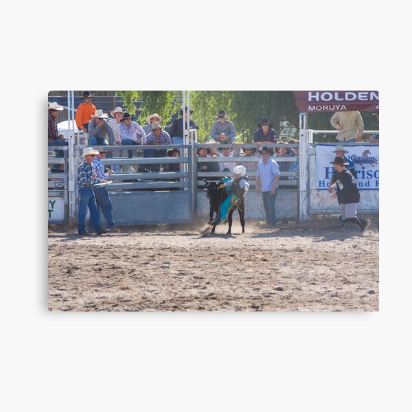 Moruya Rodeo New Years Day 2012 Metal Print
