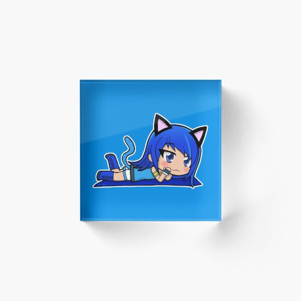 Gacha Girl Cat Ears Acrylic Block