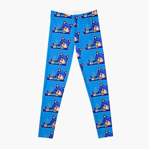 Pizza Leggings Redbubble - neon blue tron pants roblox