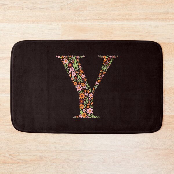 Item preview, Retro Floral Letter Y designed and sold by zeljkica.