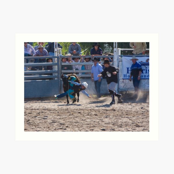 Moruya Rodeo New Years Day 2012 Art Print