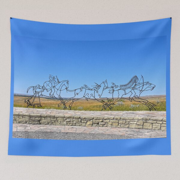Item preview, Indian Memorial Sculpture, Little Bighorn Battlefield National Monument, Montana designed and sold by Catherine Sherman.