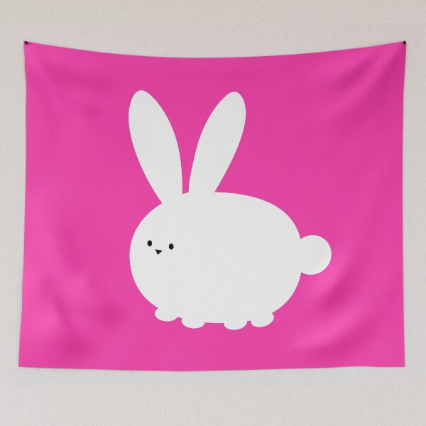 Item preview, Funny Bunny Little White Easter Rabbit designed and sold by AntiqueImages.