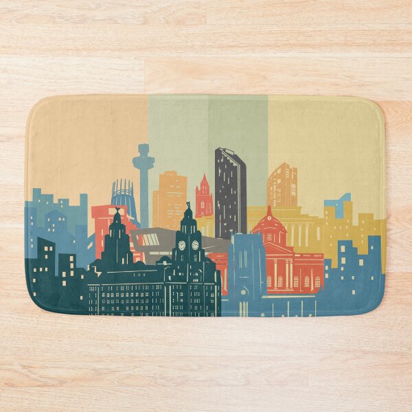 Item preview, liverpool skyline designed and sold by BekimART2.