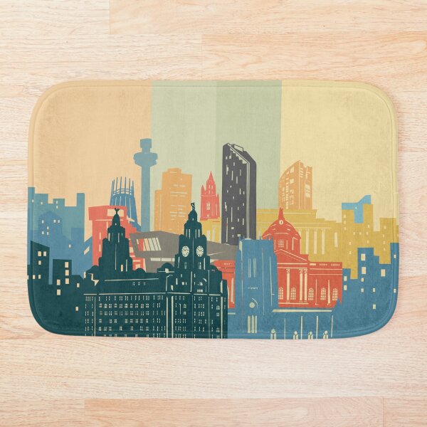 Item preview, liverpool skyline designed and sold by BekimART2.