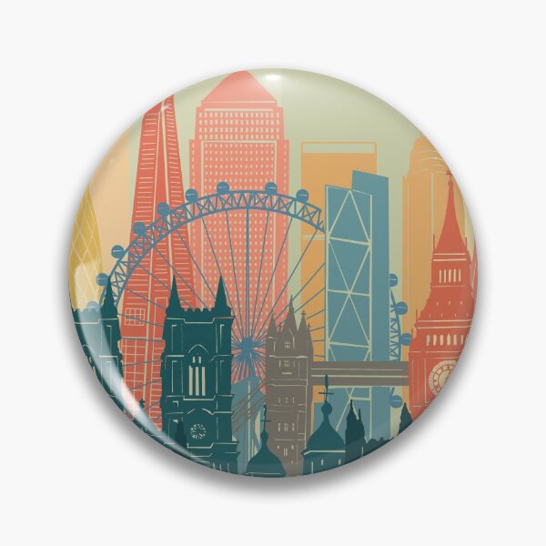 Item preview, london skyline designed and sold by BekimART2.