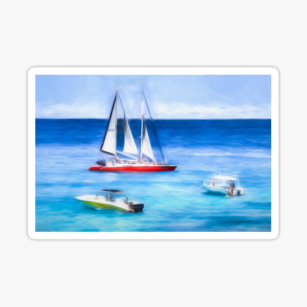 Item preview, Barbados Impressionist Art designed and sold by Londonimages.