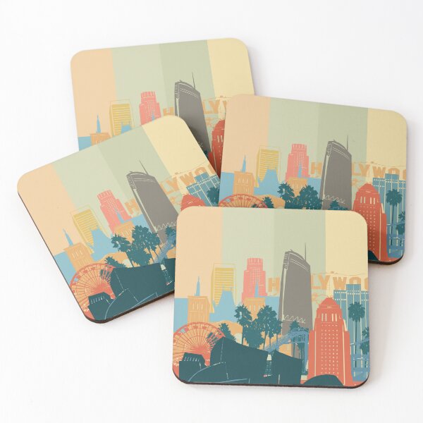 Item preview, los angeles skyline designed and sold by BekimART2.