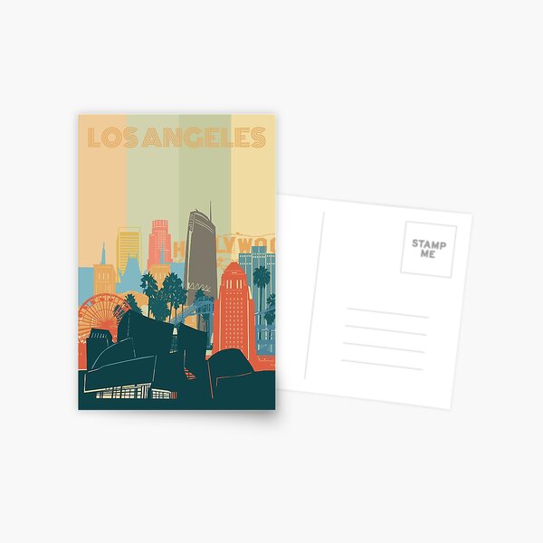 Los Angeles city postcards