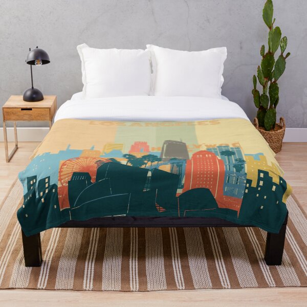 Artikelvorschau, Skyline von Los Angeles entworfen und verkauft von BekimART2.