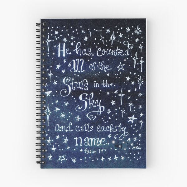 Item preview, Prayer of Calm, Comfort, Blessing, Faith - God has counted all the stars designed and sold by MaryKunzGoldman.