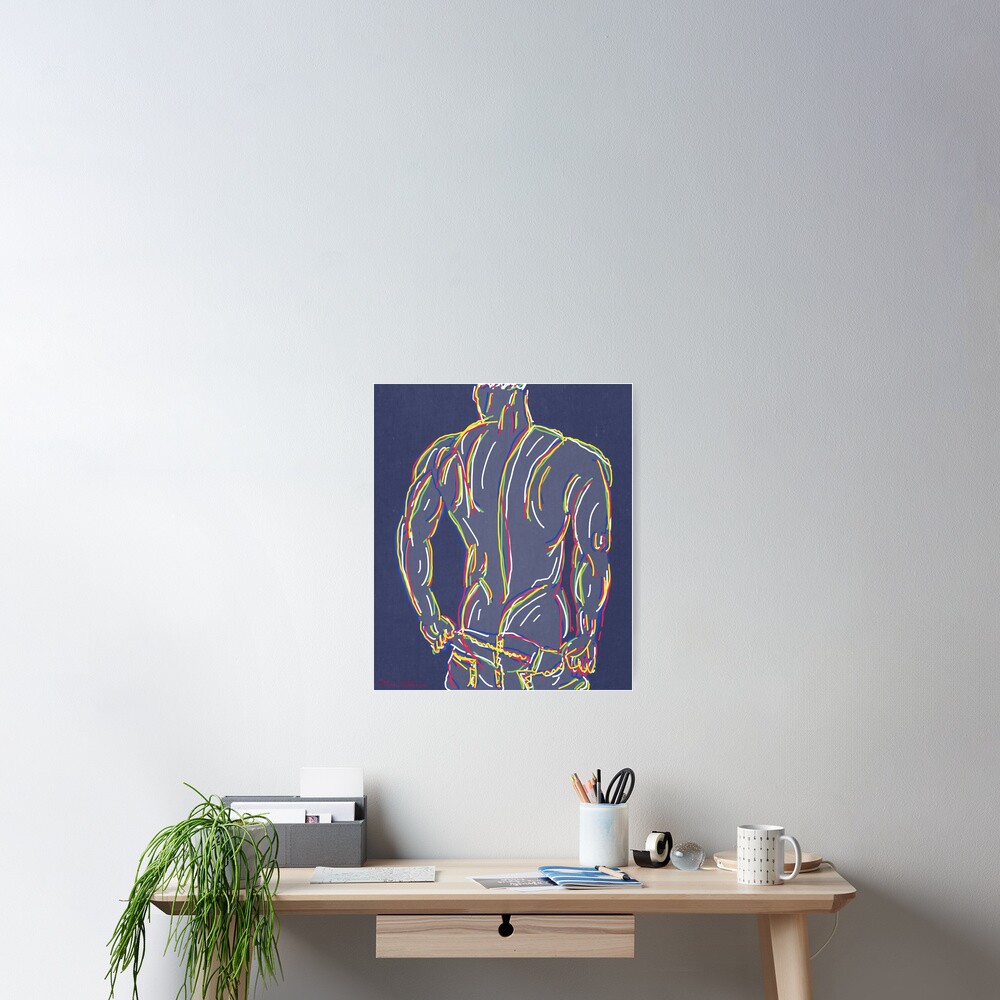 Gay Art Poster For Sale By Motiashkar Redbubble