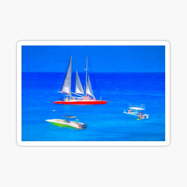 Item preview, Caribbean Catamaran Art designed and sold by Londonimages.
