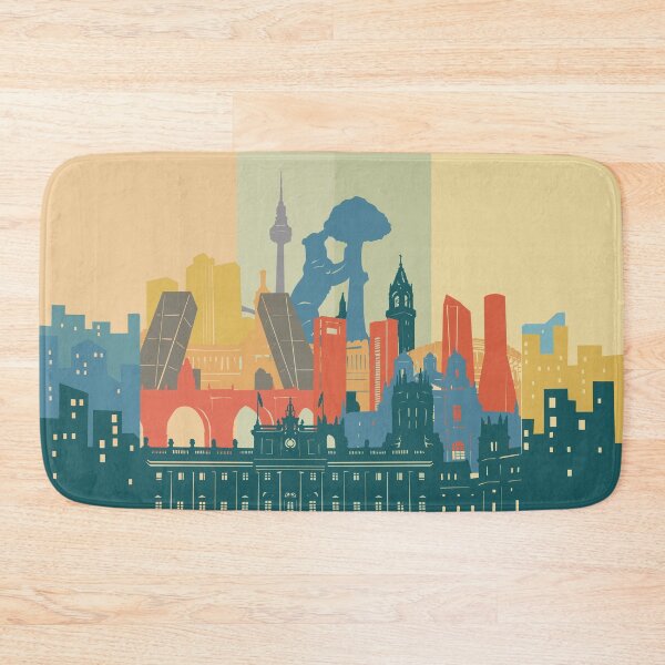 Item preview, madrid skyline designed and sold by BekimART2.