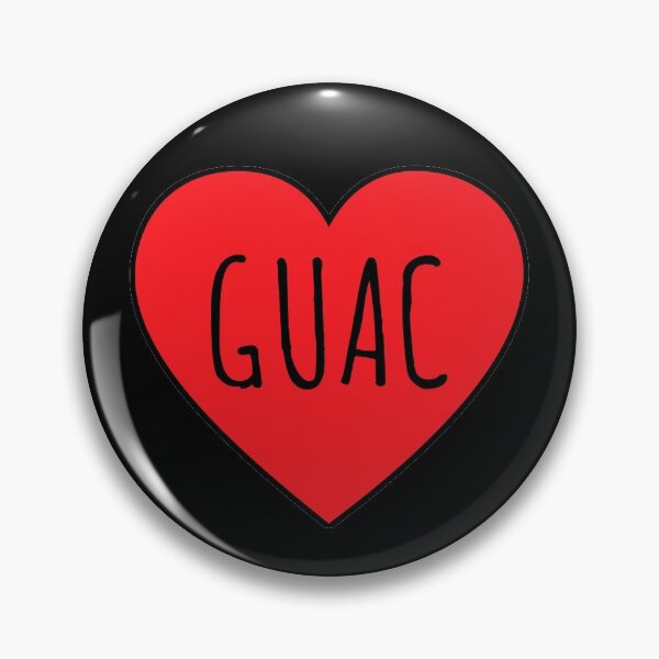 Item preview, I Love Guac Heart designed and sold by Vanover Designs.