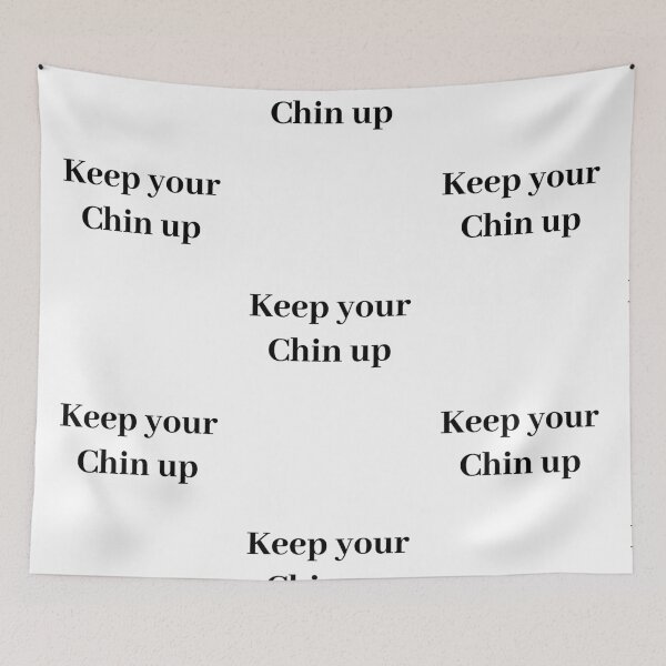 Item preview, Keep Your Chin Up - Black designed and sold by ryanwfraser.