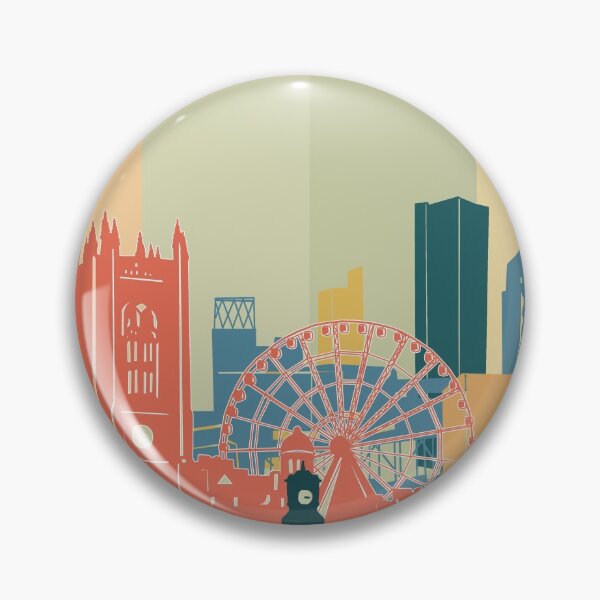 Item preview, manchester skyline designed and sold by BekimART2.