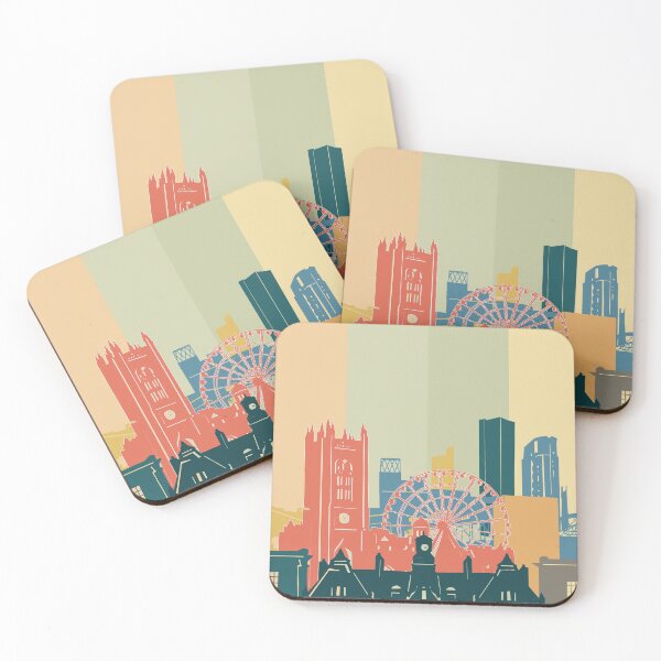 Artikelvorschau, Manchester Skyline entworfen und verkauft von BekimART2.