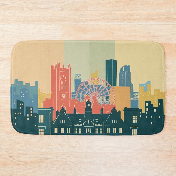 Item preview, manchester skyline designed and sold by BekimART2.