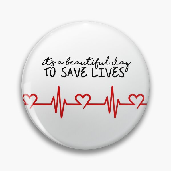 Item preview, It's a beautiful day to save lives designed and sold by rukhimonster.