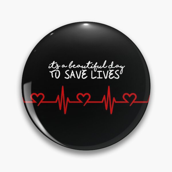 Item preview, beautiful day to save lives white designed and sold by rukhimonster.