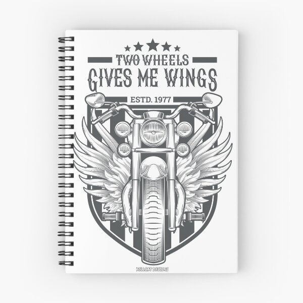 Item preview, Two Wheels Gives Me Wings designed and sold by stlgirlygirl.