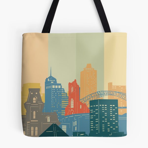 Item preview, memphis skyline designed and sold by BekimART2.