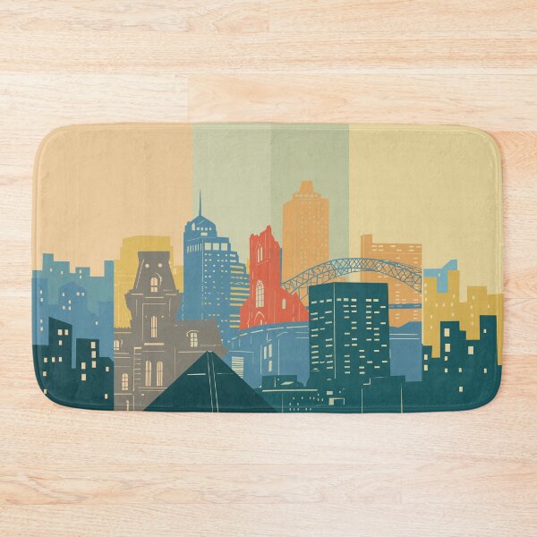 Item preview, memphis skyline designed and sold by BekimART2.