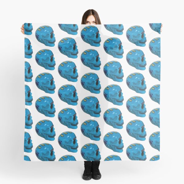 Day of the Dead Skull Scarf