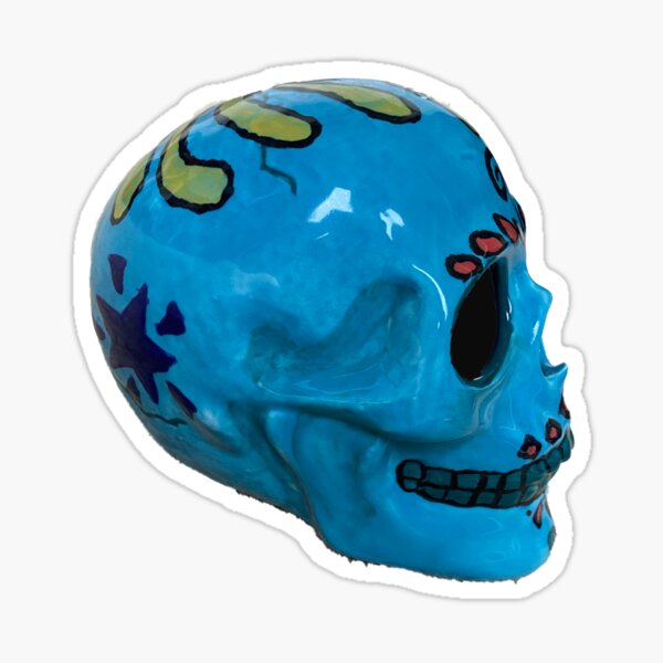 Day of the Dead Skull Sticker